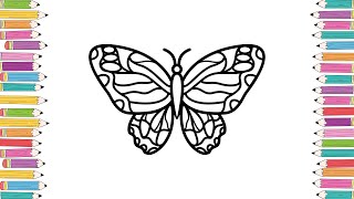 Magical Butterfly Coloring Pages for Kids - Fun Educational