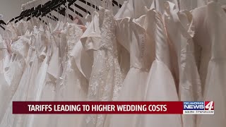 Tariffs leading to higher wedding costs