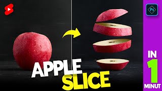 Apple Slice Effect in Photoshop 2023 l Photoshop Manipulation l Photo Manipulation