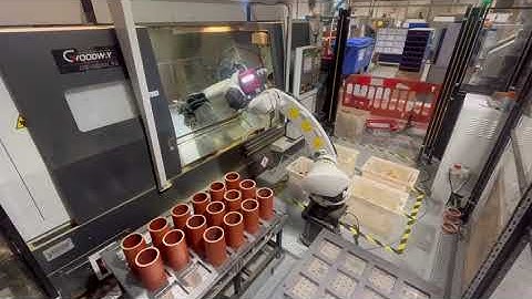 Multiple parts from 1 billet, Pallet Load & Unload, 25kg