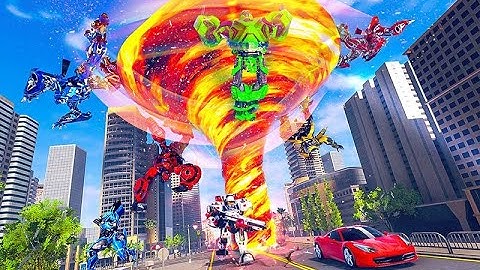Robot gameplay video 2021 | Tornado Robot games 2 video | Robot  transformer android game part 2