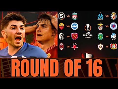 UEFA EUROPA LEAGUE ROUND OF 16 PREDICTIONS 23/24