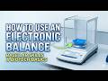 How to Use an Electronic Balance: BACE Lab Skills & Biotech Basics