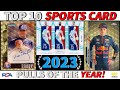 Top 10 sports card pulls of the year 2023