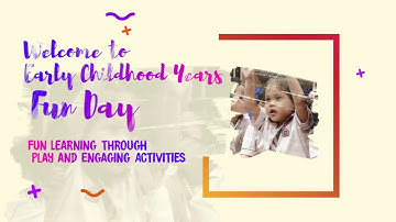 Early Childhood Years learning with BINUS SCHOOL Bekasi