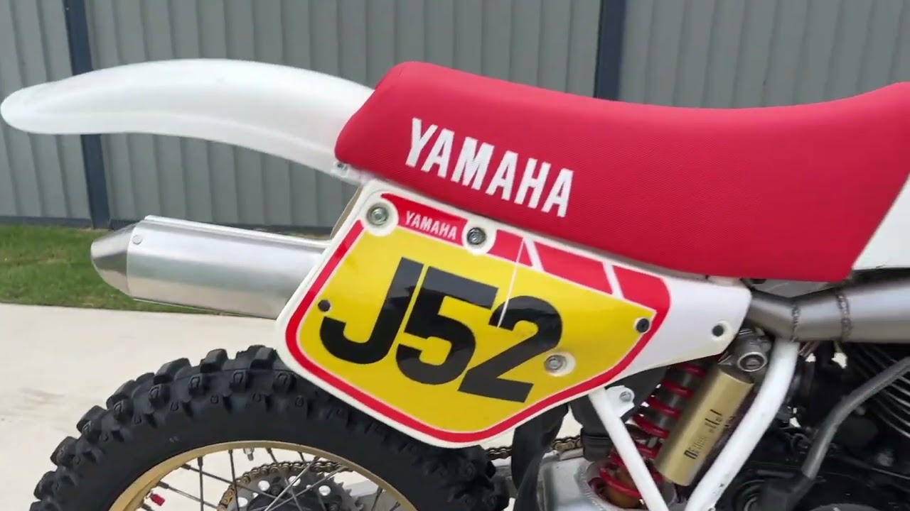 1986 Yamaha YZ490