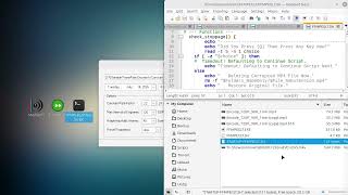 My App GUI for FFMPEG. a Linux tool with 20 easy tasks you can preform.
