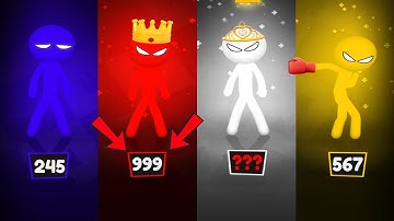 Stickman Party - Tournament Mode 1234 Player Random | Gameplay Walkthrough Part 89 MiniGames Update