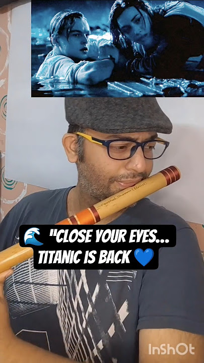 🎶 Titanic Song on Flute | 💙 #titanicsoundtrack#myhearthwillgoon#flutemusic #instrumentalcover #yt