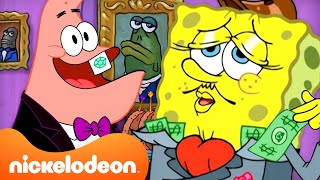 SpongeBob’s Fanciest Moments in Bikini Bottom for 45 MINUTES ‍♂ | Nicktoons