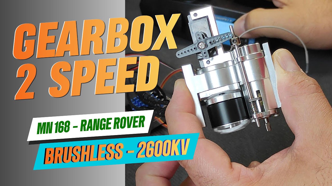 MN 168   Gearbox 2 Speed + Brushless 260KV
