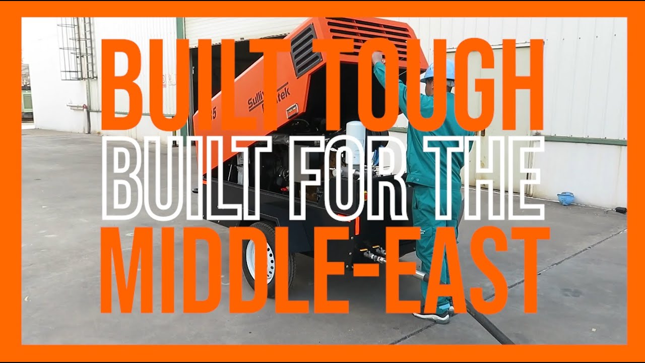 185cfm Sullivan Palatek Portable Compressor YouTube