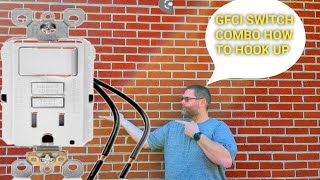 DIY Gfci Switch Combo Bathroom Or Kitchen Install