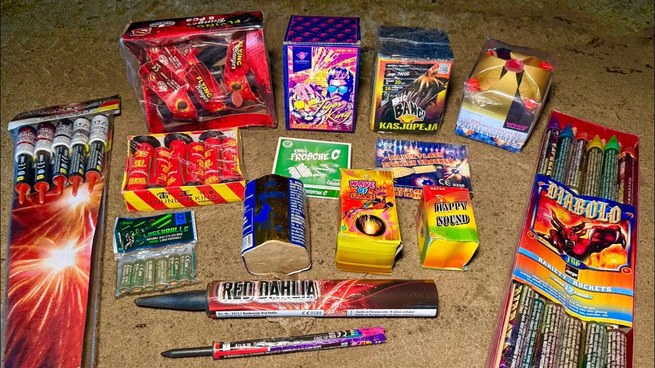 SILVESTER VORFREUDE 2025/2026 #3  |💥🧨| NOCH 100 TAGE BIS SILVESTER | Bunter Feuerwerk Mix 🚀