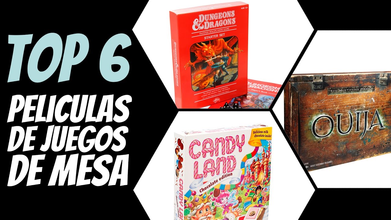 Top 6 Películas de juegos de mesa - YouTube
