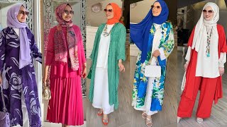 Hijab islam 🔝 أشيك وأرقى تنسيقات ملابس تركية للمحجبات 🌟 Culture hijab 🌟 femme voilée 🌟 Hijabi girl 🌺