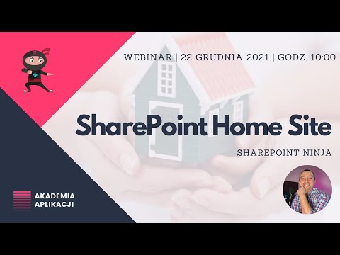 SharePoint Home Sites | Webinar | Nagranie