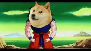 MLG Doge goes super saiyan