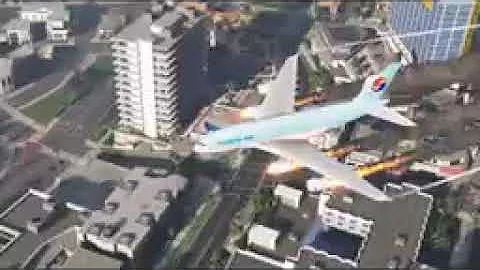 giant rc airbus a380 emirates maiden flight by ramy rc||GTA5