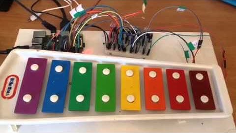 Raspberry Pi Robot Xylophone