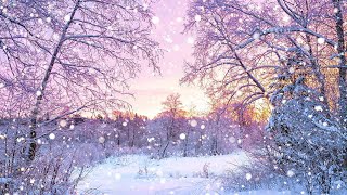 ЗИМА, СНЕГ...Одна из самых красивых, волшебных зимних мелодий. Божественная музыка трогает душу!