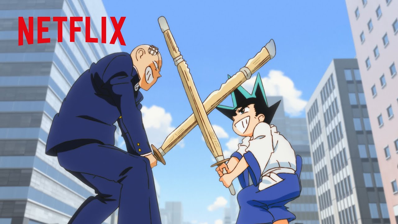 刃と鬼丸が浅草で大立ち回り！ | 真・侍伝 YAIBA | Netflix Japan 