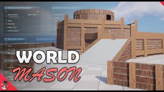 World Mason for Unreal Engine 5 - Demonstration Stream