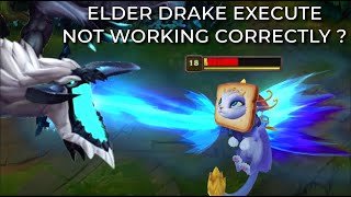 ELDER DRAKE EXECUTE isn't working well