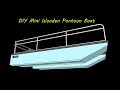 DIY MINI WOODEN PONTOON BOAT DIY MINI WOODEN PONTOON BOAT