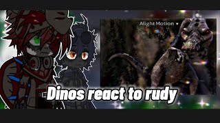 Dinos 🦖Reaccionan A [•Rudy•]