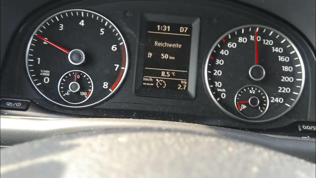 VW Touran 1.4 TSI turbo engine P0016 trouble code is fixed final job