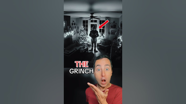 Footage of The Grinch #shorts