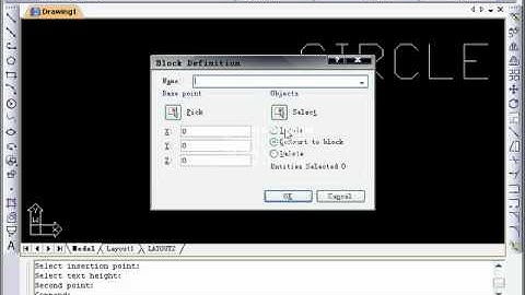 ZwCAD Tutorial attdef.avi