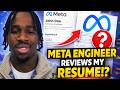 A Meta Engineer Reviews My Resume | Would he hire me?