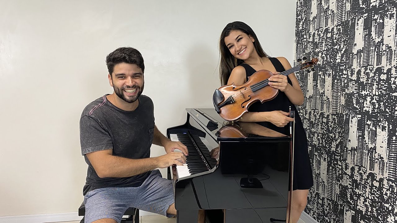 Bossa Nova: Desafinado (Tom Jobim) | Piano + Violin by Hugo&Marina