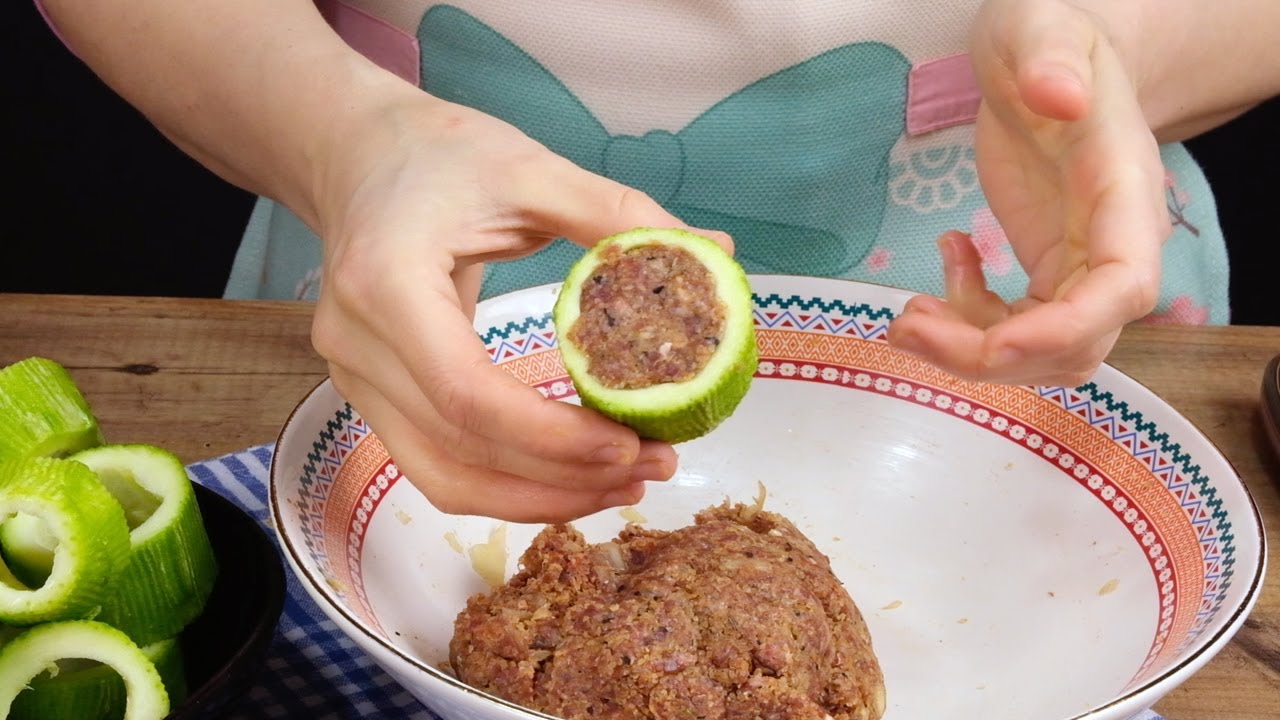 Kıymalı Kabak Dolması Tarifi | Katıklı Dolma Nasıl Yapılır | Yemek Tarifleri Kıymalı Kabak Dolması Tarifi | Katıklı Dolma Nasıl Yapılır | Yemek Tarifleri