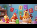 🐔🌈 Chickens Learn Colors and Letters | Nursery Rhymes &amp; Kids Songs 🔤🎶