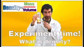 what is density explanation for kids experiment for kids volume mass