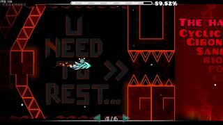 [EXTREME DEMON] Cataclysm 63-100% - Geometry Dash