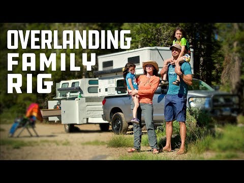 Budget Family Overlanding Rig: Tundra + Four Wheel Camper + Utility Trailer for $60,000!