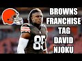 Browns use Franchise Tag on David Njoku