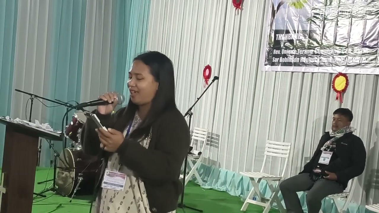 Nang pen chetong arni song Charkle Teronpi live performance NLBROKA Youth Camp 