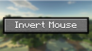 can you beat minecraft with an inverted mouse?