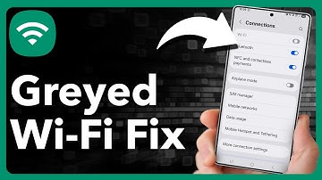 How To Fix WiFi Button Greyed Out On Android