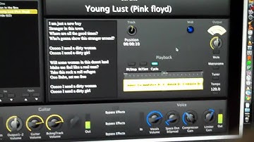 MainStage 2 Setup For Guitar and Vocals With Backing Track