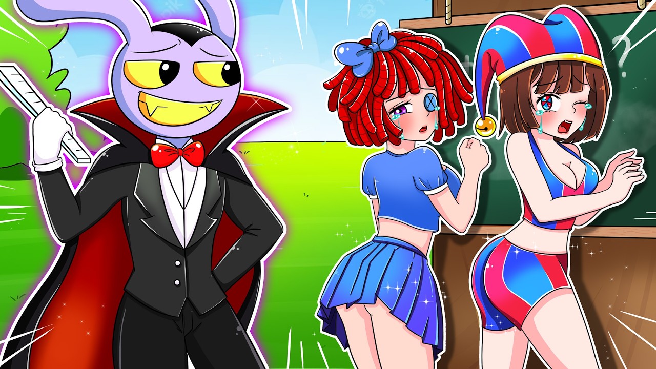 Jax Becomes A Teacher ?! |The Amazing Digital Circus Animation - YouTube