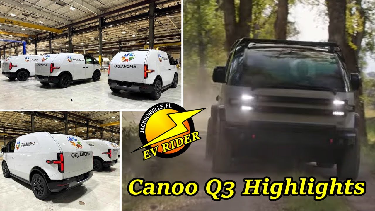 Q3 Call: EV Startup Canoo Reaches Revenue, Manufacturing Phase