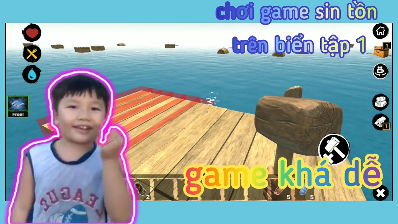 survival craft game sin tồn trên biển có multiplayer cho nên có thể chơi chung cho vui 