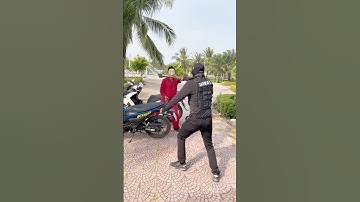 Tên cướp bị phát hiện tấn công cảnh sát và cái kết buồn @LongGiang77