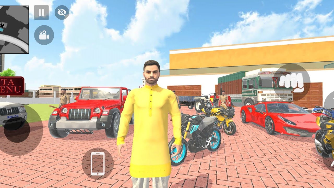 Indian Theft Auto Simulator“Indian Rich Life in Game! 🏍🚓 Supercars, Superbikes & Luxury Mansion”